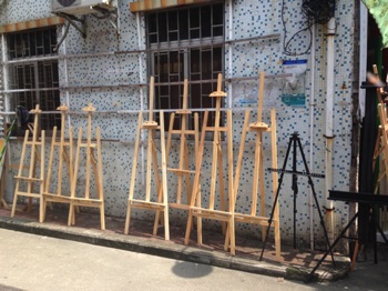 Easels Daifen Artists Village, Shenzhen